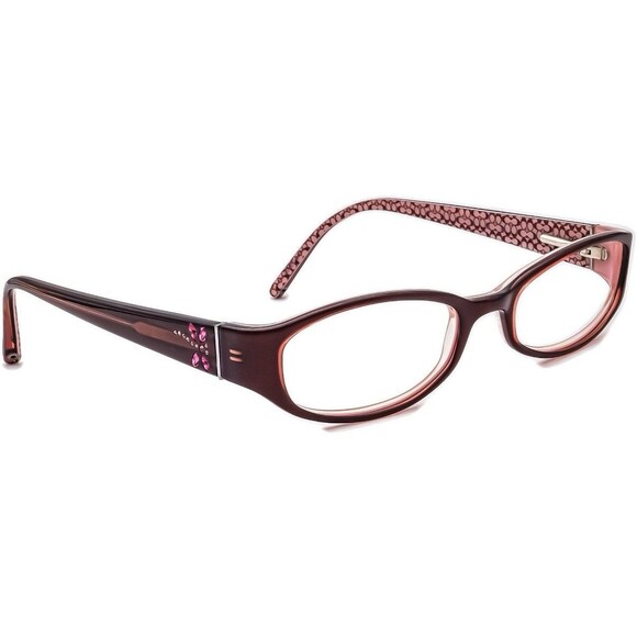 Coach Eyeglasses Annabel (530) Burgundy Rhinestones Dragonfly 50[]18 135,RB Case - Picture 1 of 16